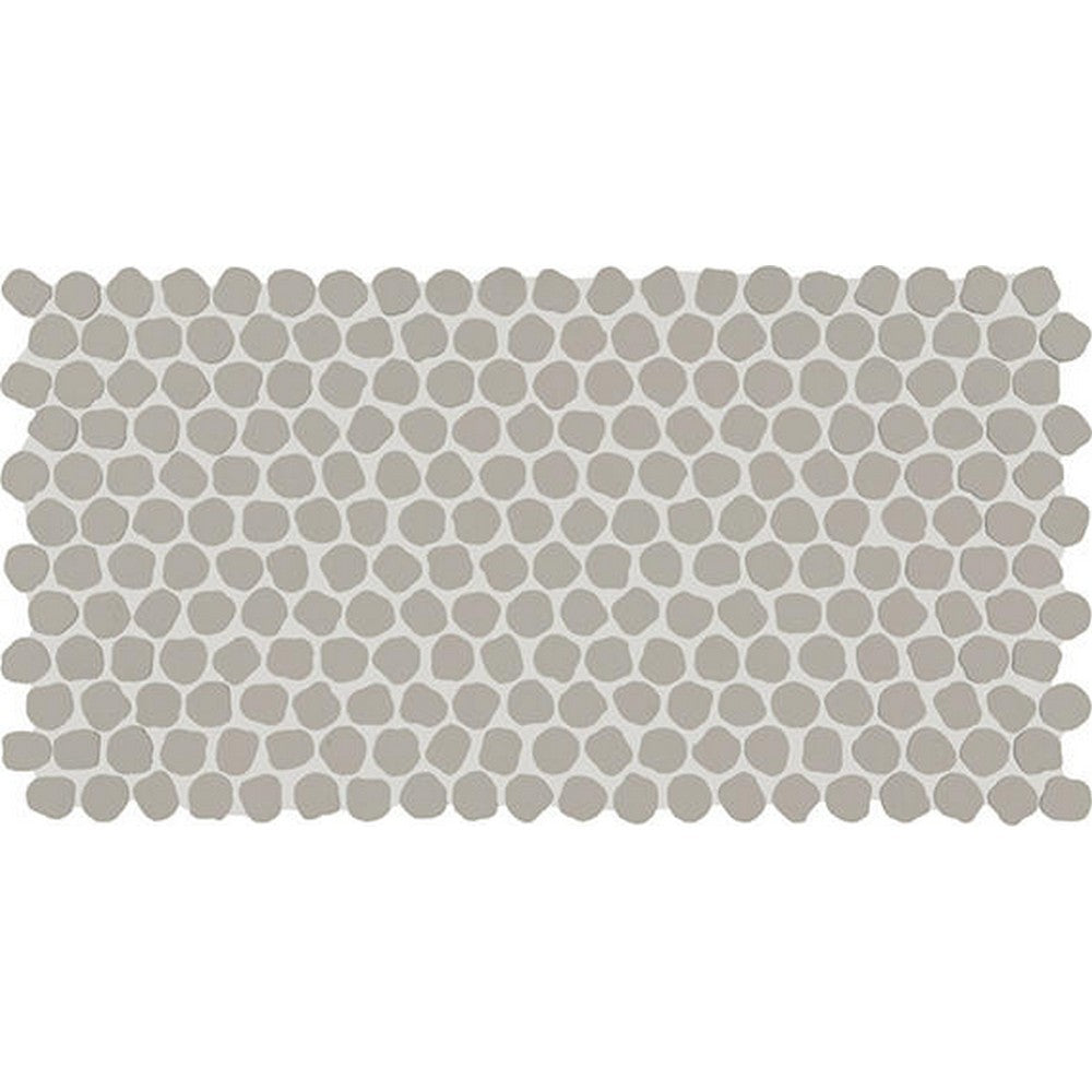 Daltile-Keystone-12-x-22-Matte-Porcelain-1-Organic-Penny-Mosaic-Spa
