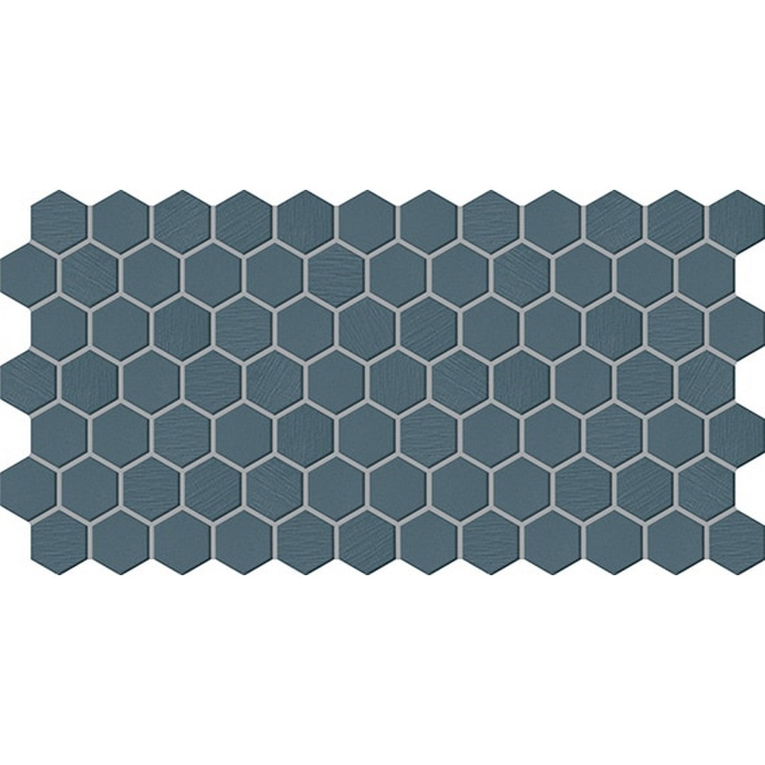 Daltile Keystones 12" x 21" Matte Porcelain 1" Hexagon Mosaic, Galaxy, 12" x 21"