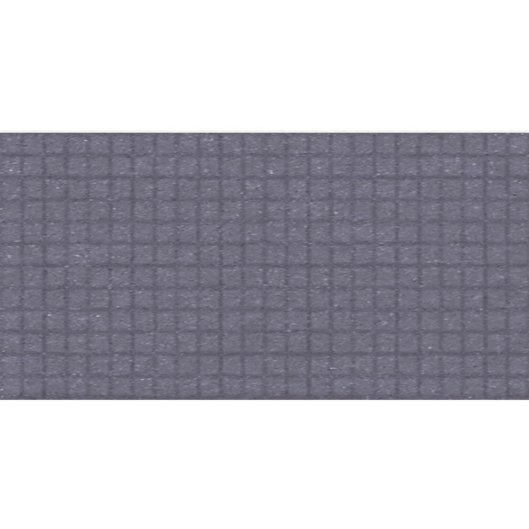 Daltile Keystones 12" x 24" Matte Porcelain 1" Straight Joint Mosaic, Deep Purple, 12" x 24"