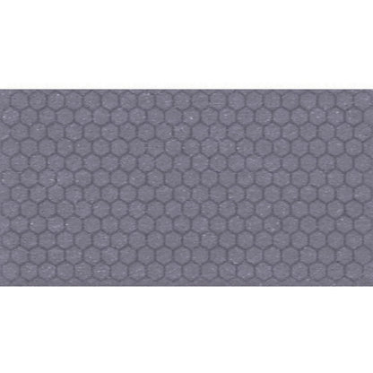 Daltile-Keystones-12-x-21-Matte-Porcelain-1-Hexagon-Mosaic-Deep-Purple