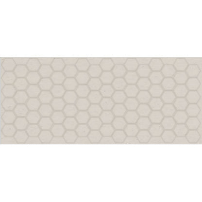 Daltile-Keystones-12-x-24-Matte-Porcelain-2-Hexagon-Mosaic-Moonshine