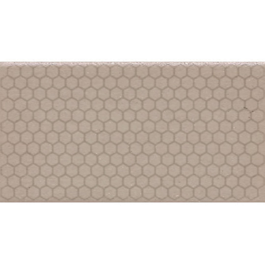 Daltile Keystones 12" x 21" Matte Porcelain 1" Hexagon Mosaic, Uptown Taupe, 12" x 21"