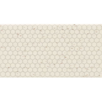 Daltile-Keystones-12-x-21-Matte-Porcelain-1-Hexagon-Mosaic-Golden-Granite