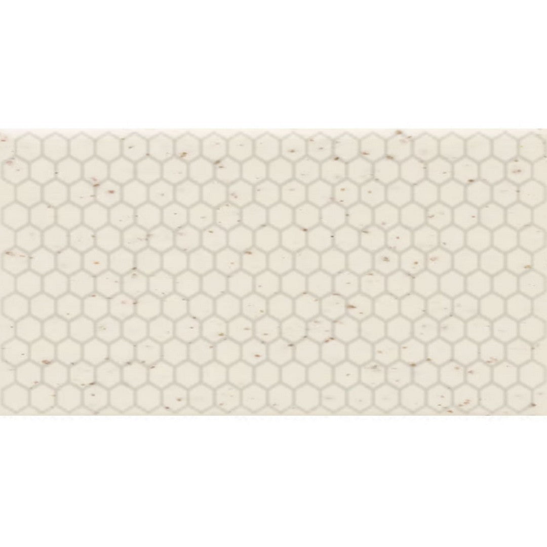 Daltile Keystones 12" x 21" Matte Porcelain 1" Hexagon Mosaic, Golden Granite, 12" x 21"