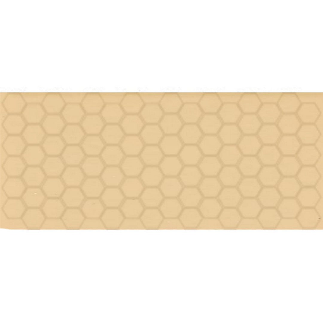 Daltile Keystones 12" x 24" Matte Porcelain 2" Hexagon Mosaic, Luminary Gold, 12" x 24"