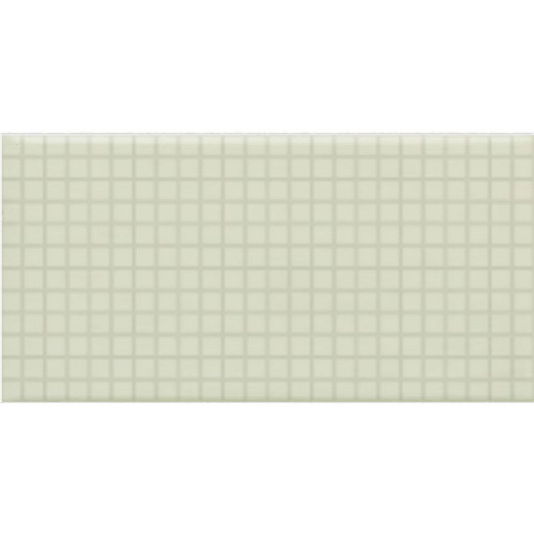 Daltile Keystones 12" x 24" Matte Porcelain 1" Straight Joint Mosaic, Mint Ice, 12" x 24"