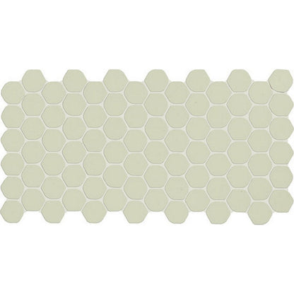 Daltile Keystone 12" x 24" Matte Porcelain 1" Organic Penny Mosaic, Mint Ice, 12" x 24"