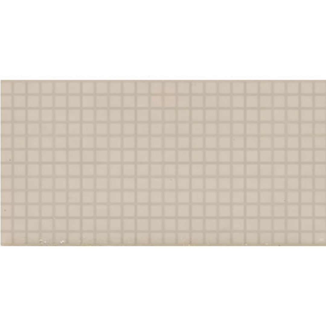 Daltile Keystones 12" x 24" Matte Porcelain 1" Straight Joint Mosaic, Urban Putty, 12" x 24"
