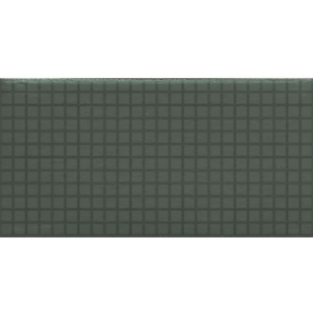 Daltile Keystones 12" x 24" Matte Porcelain 1" Straight Joint Mosaic, Oak Moss, 12" x 24"