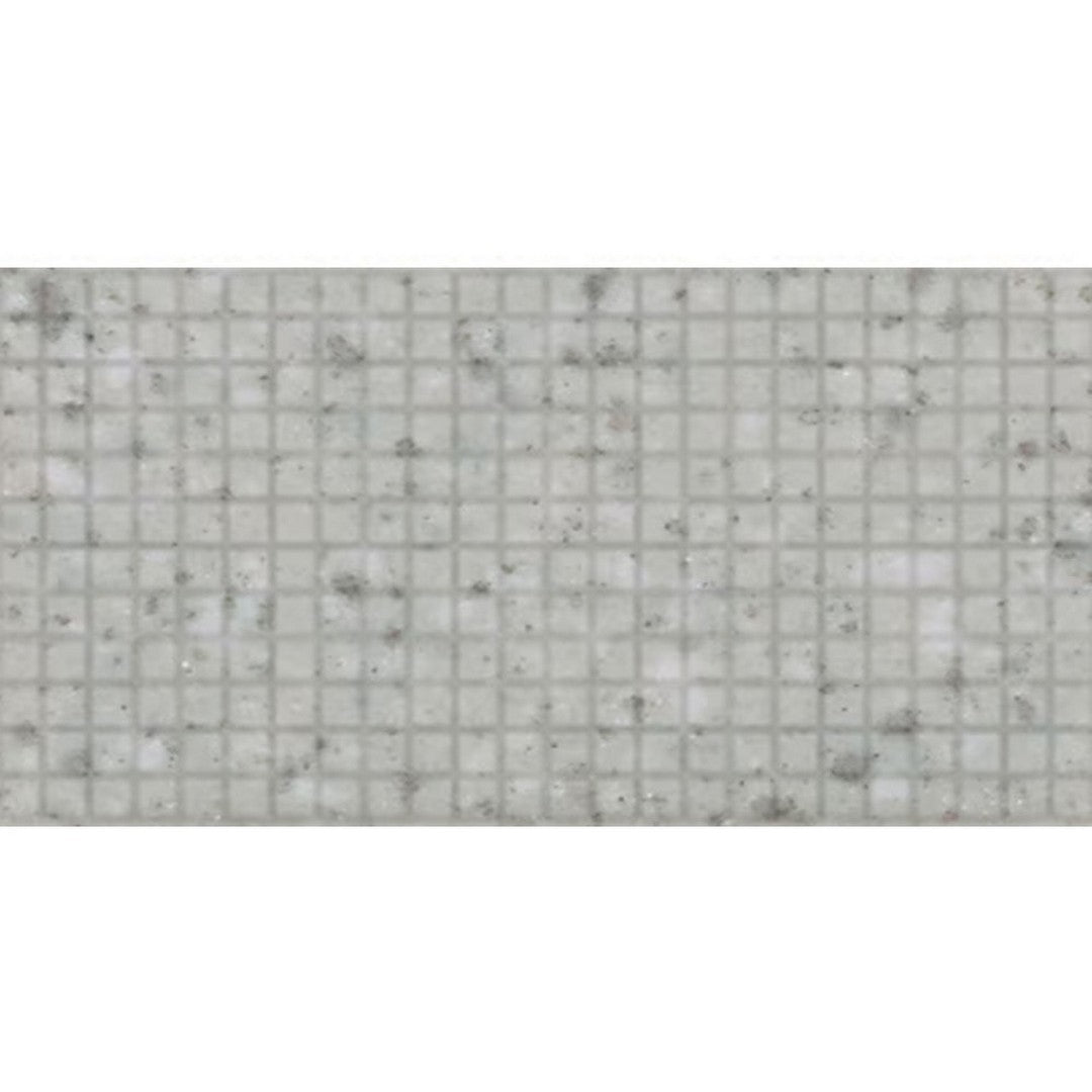 Daltile Keystones 12" x 24" Matte Porcelain 1" Straight Joint Mosaic, Desert Gray Speckle, 12" x 24"