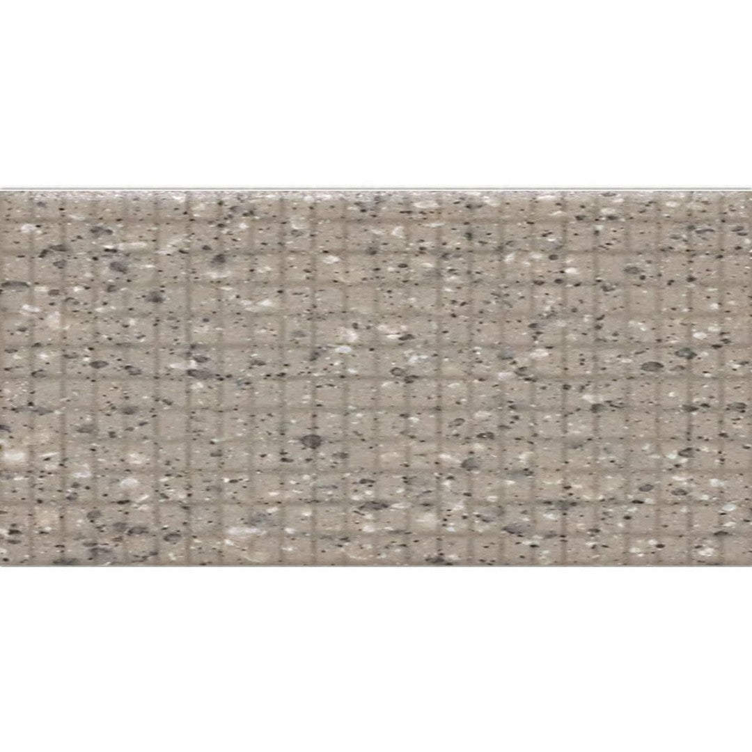Daltile Keystones 12" x 24" Matte Porcelain 1" Straight Joint Mosaic, Uptown Taupe Speckle, 12" x 24"