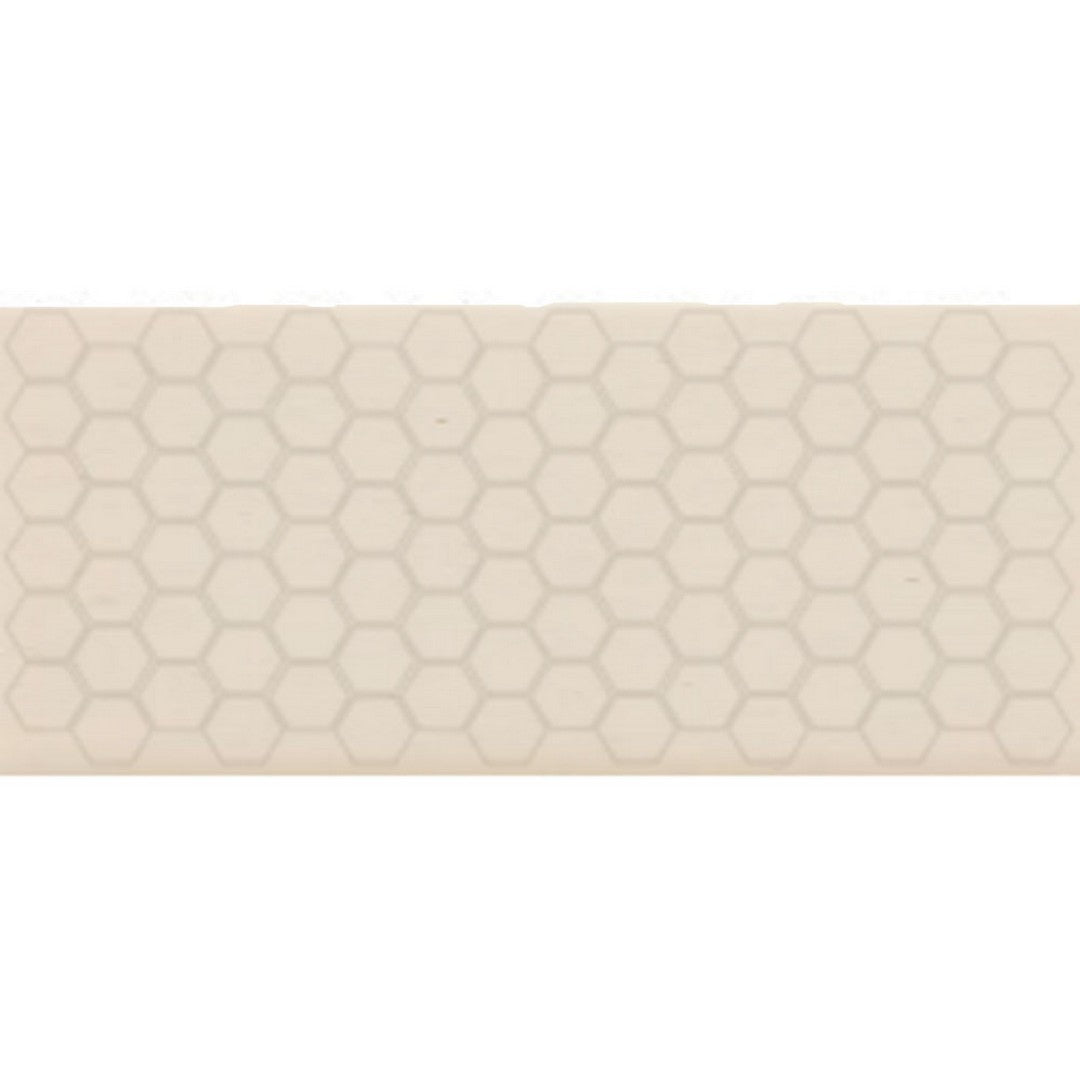 Daltile Keystones 12" x 24" Matte Porcelain 2" Hexagon Mosaic, Almond, 12" x 24"