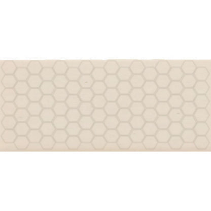Daltile Keystones 12" x 24" Matte Porcelain 2" Hexagon Mosaic, Almond, 12" x 24"