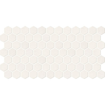 Daltile-Keystones-12-x-21-Matte-Porcelain-1-Hexagon-Mosaic-Arctic-White