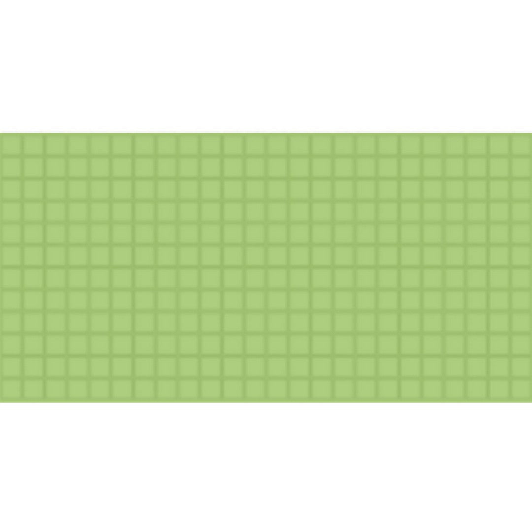 Daltile Keystones 12" x 24" Matte Porcelain 1" Straight Joint Mosaic, Lime Sherbet, 12" x 24"