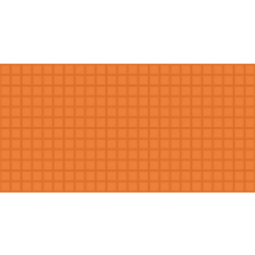 Daltile Keystones 12" x 24" Matte Porcelain 1" Straight Joint Mosaic, Clementine, 12" x 24"