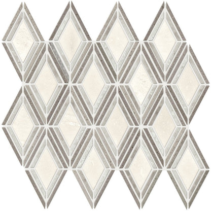 Daltile-Decorative-Accents-12-x-13-Polished-Natural-Stone-3x4-Argyle-Mosaic-Gray-Blend