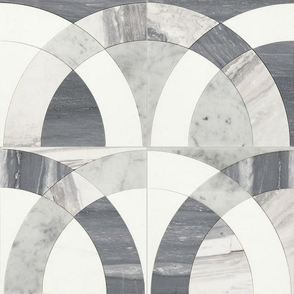 Daltile-Eclessia-Marble-12-x-12-Polished-Natural-stone-Arches-Mosaic-Volakas-Blend