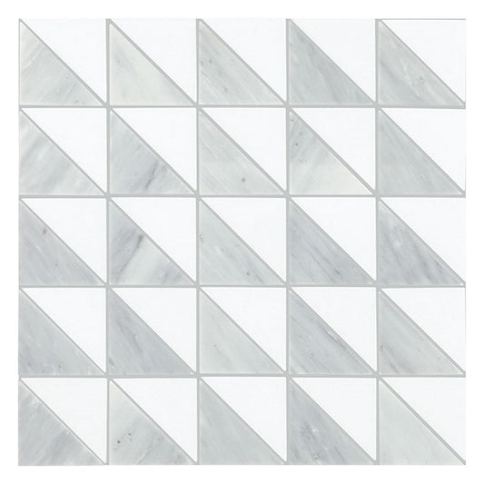 Daltile-Gamma-12-x-12-Honed-Natural-Stone-Triangle-Mosaic-Mystic-Blend