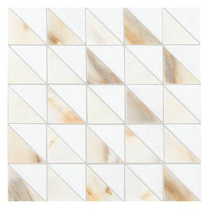 Daltile-Gamma-12-x-12-Honed-Natural-Stone-Triangle-Mosaic-Bella-Blend