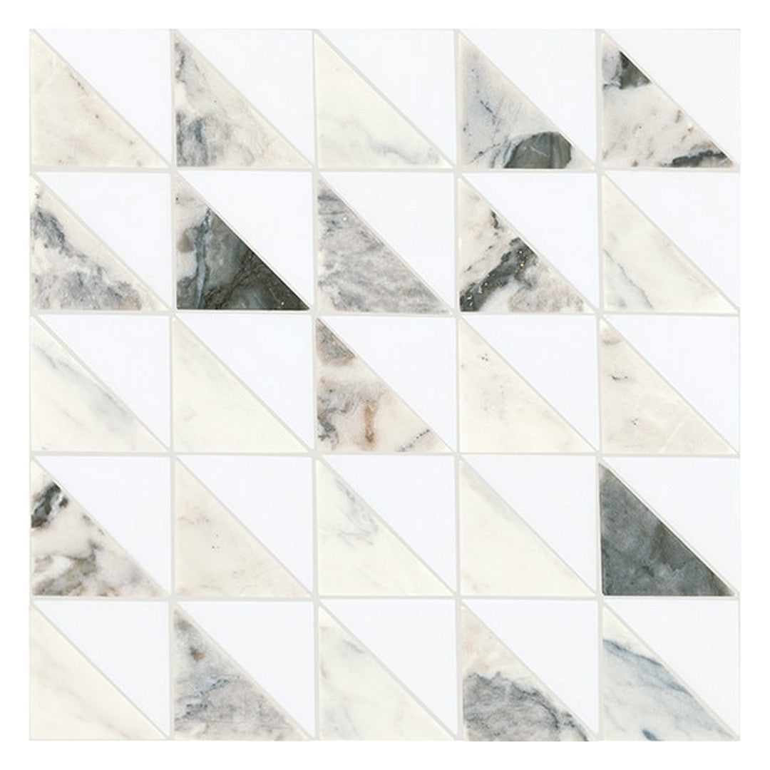 Daltile-Gamma-12-x-12-Honed-Natural-Stone-Triangle-Mosaic-Illusive-Blend