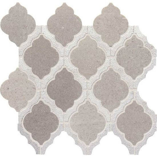 Demure Gray Blend / 11.63" x 12"