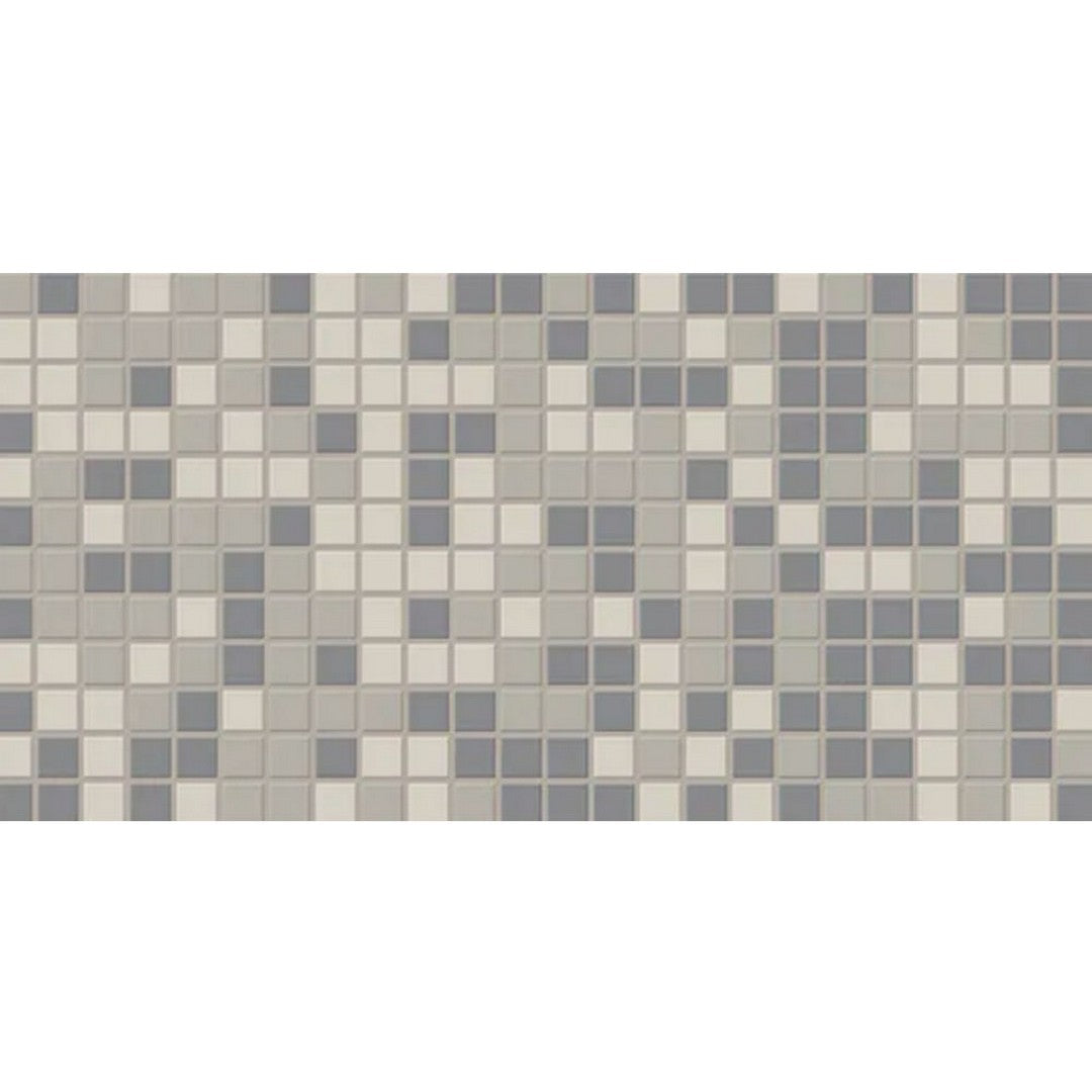 Daltile Keystones 12" x 24" Matte Porcelain 1" Straight Joint Blend Mosaic, Wheat Blend, 12" x 24"