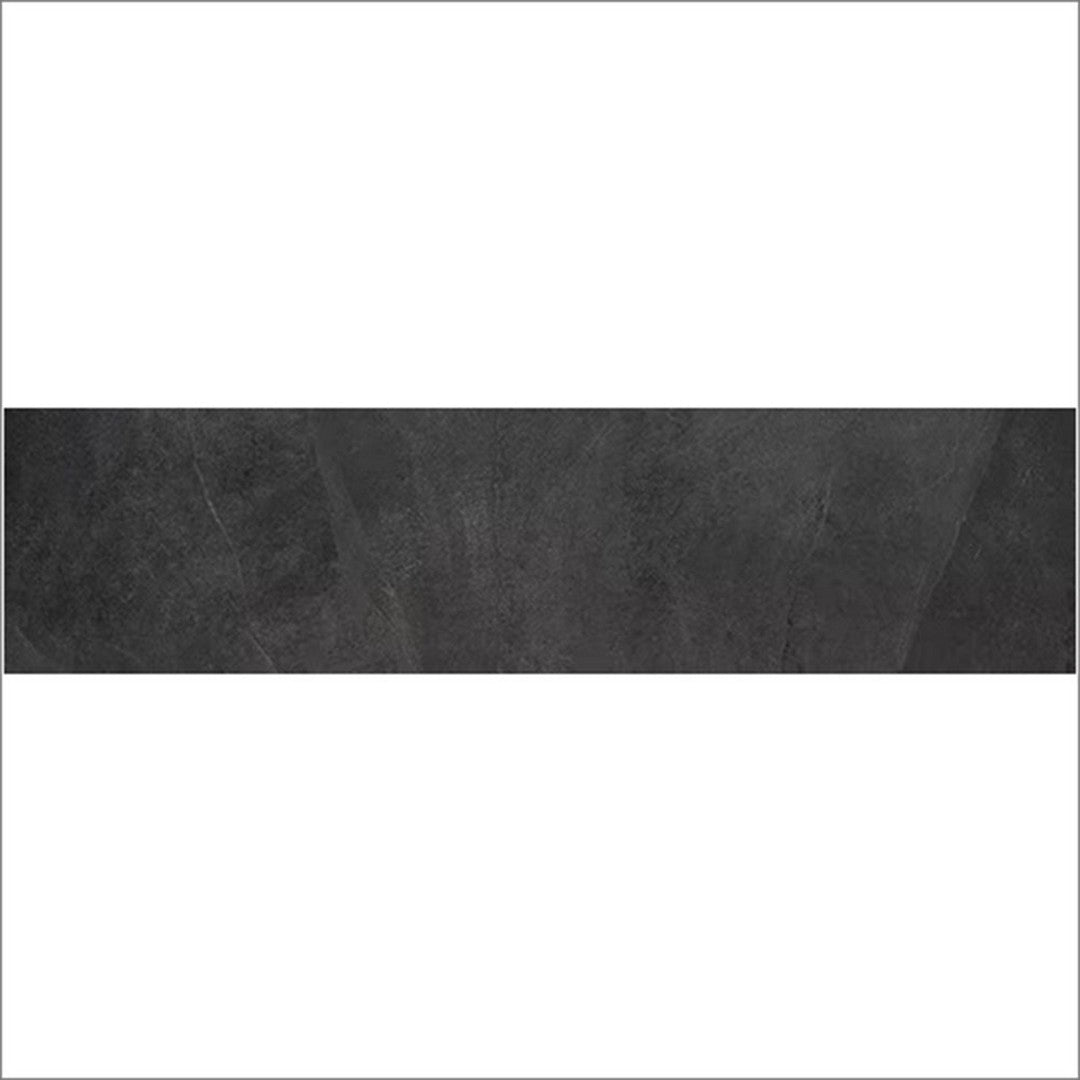 Daltile Delegate 6" x 24" Rectified Matte Porcelain Floor Plank, Dark Grey, 6" x 24"