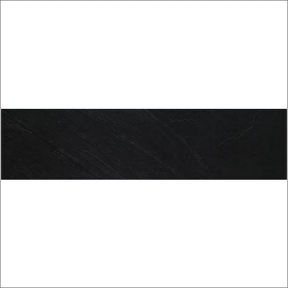Daltile Delegate 6" x 24" Rectified Matte Porcelain Floor Plank, Black, 6" x 24"