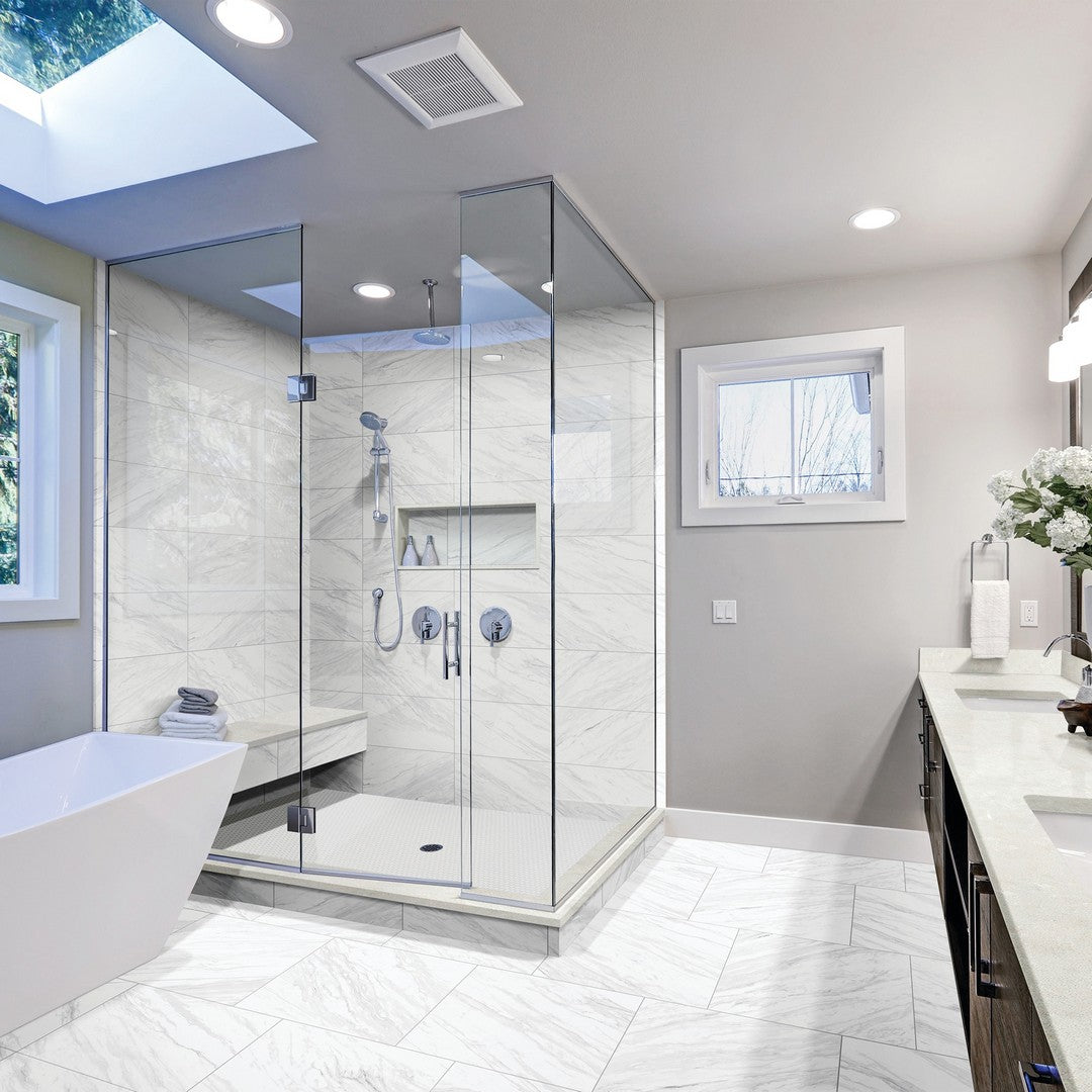 Daltile-Artsy-24-x-24-Polished-Porcelain-Square-Floor-Tile-Studio-Carrara