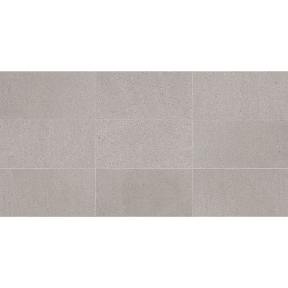 American Olean Candora 8" x 36" Polished Natural Stone Tile, Demure Gray, 8" x 36"
