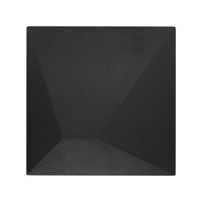 Daltile Electric 6" x 6" Satin Stone & Metal Apex Wall Tile, Volt Carbon, 6" x 6"