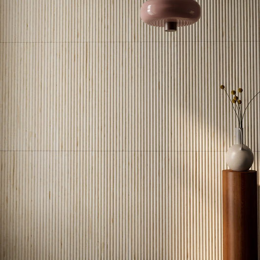 Emser-Flutique-12-x-36-Honed-Rectified-Stone-Fluted-Limestone-Tile-Vento