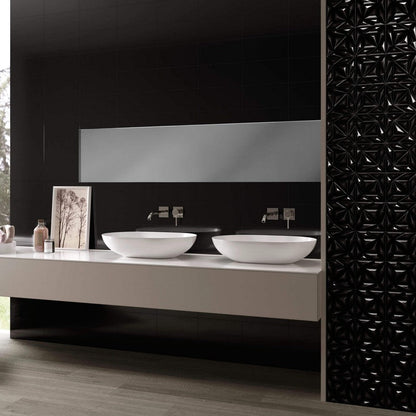 happy-floors-esenzia-6-x-6-pressed-glossy-ceramic-deco-wall-tile-black-deco