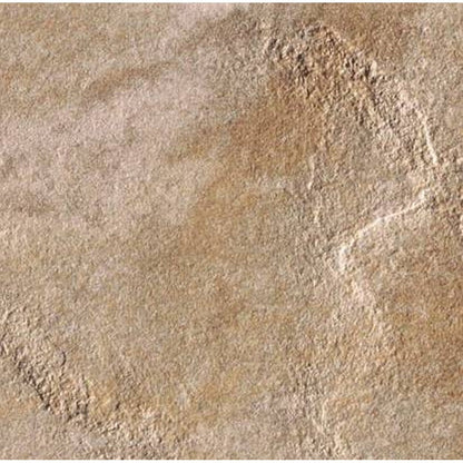 Happy Floors Eternity 18" x 18" Pressed Natural Porcelain Tile, Gold, 18" x 18"