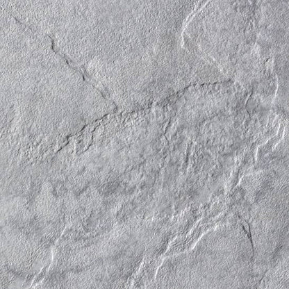 Happy Floors Eternity 18" x 18" Pressed Natural Porcelain Tile, Grey, 18" x 18"