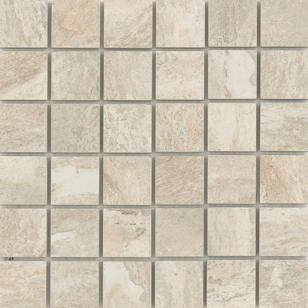 Emser Milestone 12" x 12" Matte Porcelain Mosaic, Dust, 11.81" x 11.81"