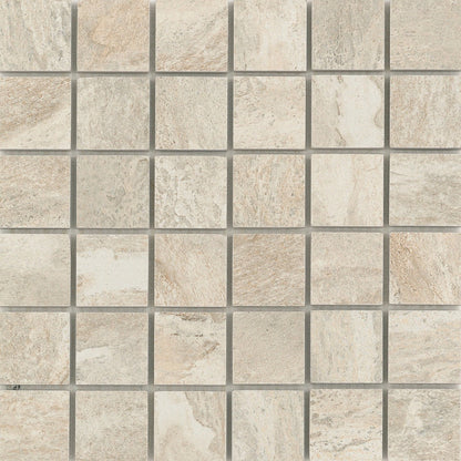 Emser Milestone 12" x 12" Matte Porcelain Mosaic, Dust, 11.81" x 11.81"