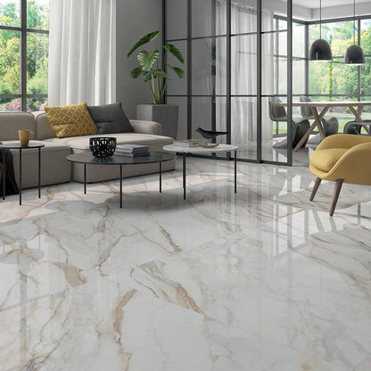 Happy Floors Dorian 12" x 24" Rectified Honed Porcelain Tile