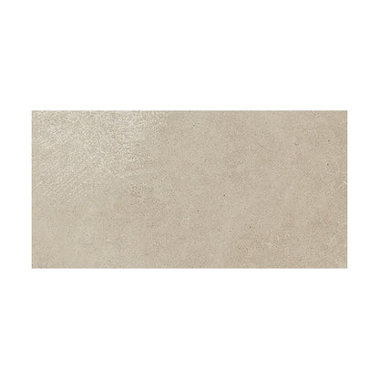 Daltile Haut Monde 12" x 24" Rectified Light Polished Porcelain Floor Tile, Leisure Beige, 11.62" x 23.37"