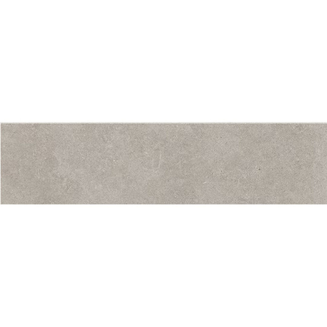 Daltile Haut Monde 6" x 24" Rectified Matte Porcelain Floor Tile, Elite Grey, 6" x 23.37"