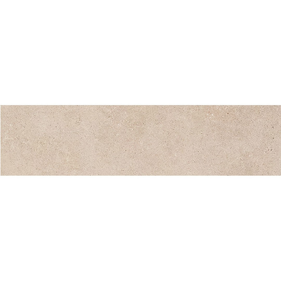 Daltile Haut Monde 6" x 24" Rectified Matte Porcelain Floor Tile, Aristocrat Cream, 6" x 23.37"