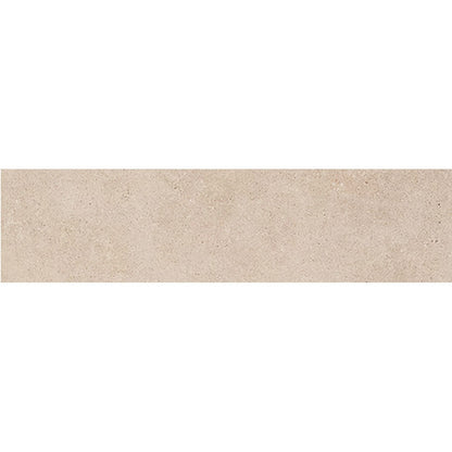 Daltile Haut Monde 6" x 24" Rectified Matte Porcelain Floor Tile, Aristocrat Cream, 6" x 23.37"
