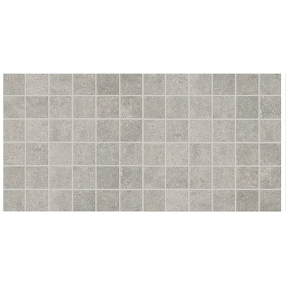 American Olean Historic Limestone 12" x 24" Matte Ceramic Mosaic, Lineage, 12" x 24"