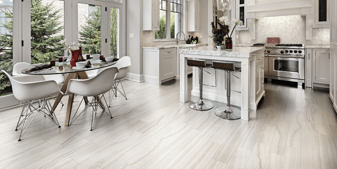 Happy Floors Onyx 12" x 13.5" Polished Porcelain Rhomboid Mosaic, Silver, 12" x 13.5"