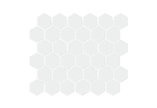 Happy Floors Artisan 12" x 12" Grip Porcelain 2" Mosaic, Black, 12" x 12"