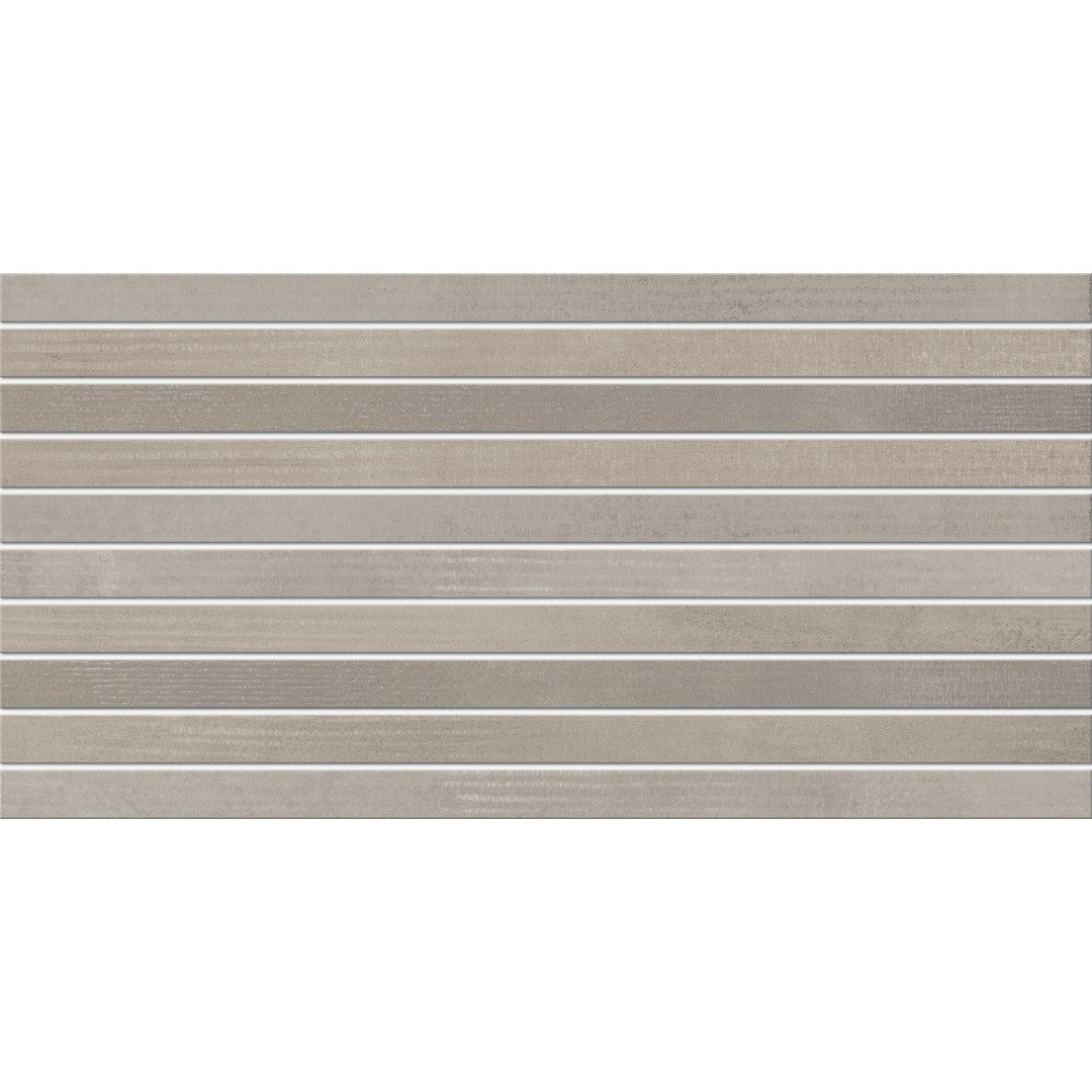 Marazzi Illusionist 12" x 24" Matte Porcelain Stack Mosaic, Magical, 11.63" x 23.38"
