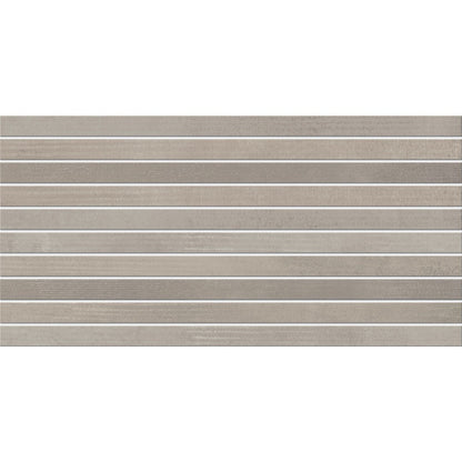 Marazzi Illusionist 12" x 24" Matte Porcelain Stack Mosaic, Magical, 11.63" x 23.38"