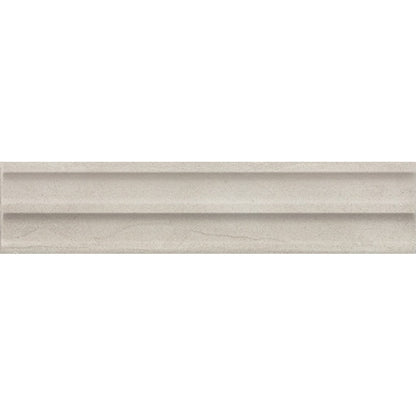 Daltile Indoterra 2" x 9" Matte Porcelain Fluted Floor Tile, Natural, 2.25" x 9.5"