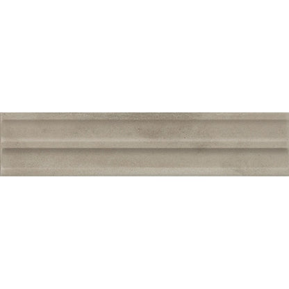 Daltile Indoterra 2" x 9" Matte Porcelain Fluted Floor Tile, Riverbed, 2.25" x 9.5"
